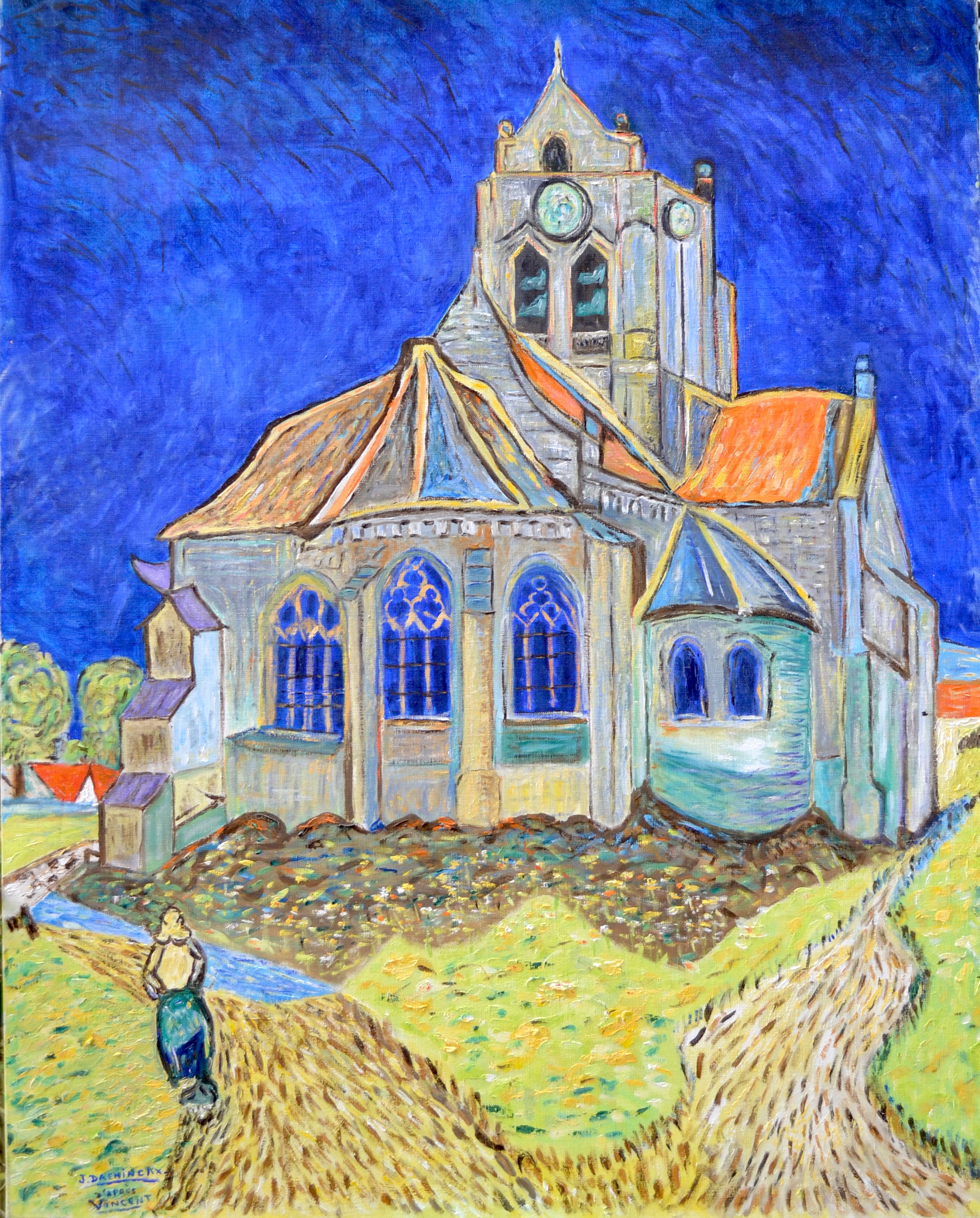 Auvers, d'après Van Gogh